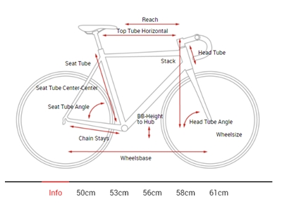 Cyclocross Bisiklet (Siyah, Kırmızı) 50 Cm - Cube CROSS RACE - 4