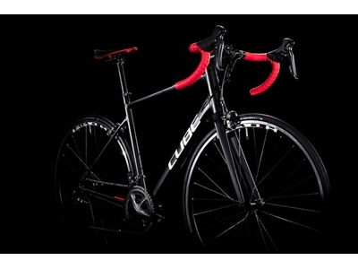 Yol Yarış Bisikleti (Siyah, Kırmızı) 56 Cm - Cube ATTAIN - 3