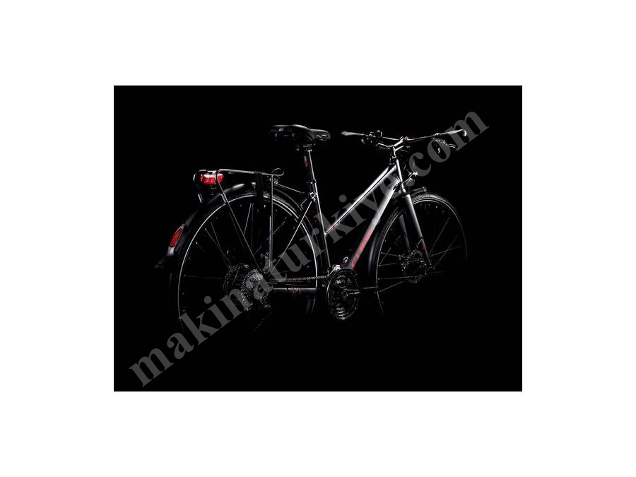Tur ve Trekking Bisikleti (İridyum, Kırmızı) Z 47 Cm - Cube TRAVEL Sport