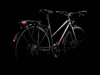 Yol ve Trekking Bisikleti (İridyum, Kırmızı) 50 Cm - Cube TRAVEL Sport - 5