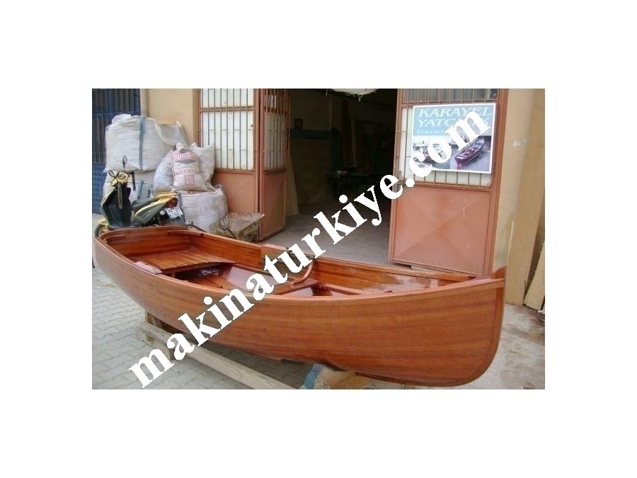 3.10 M Ahşap Sandal Maun / Karayel As-3.1 M
