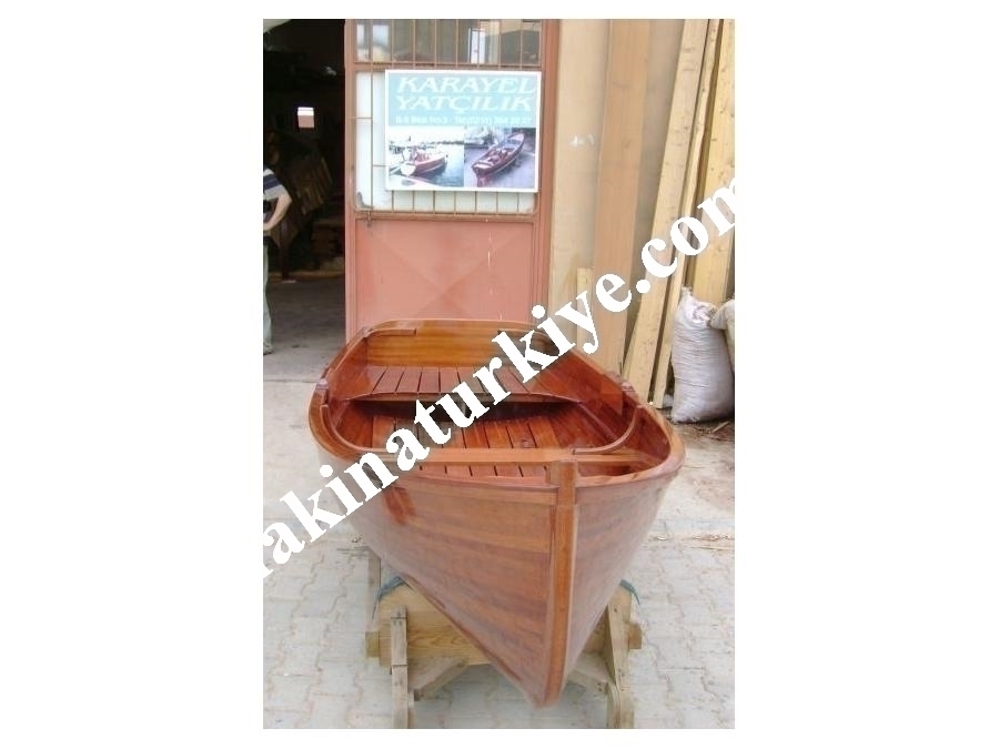 3.10 M Ahşap Sandal Maun / Karayel As-3.1 M