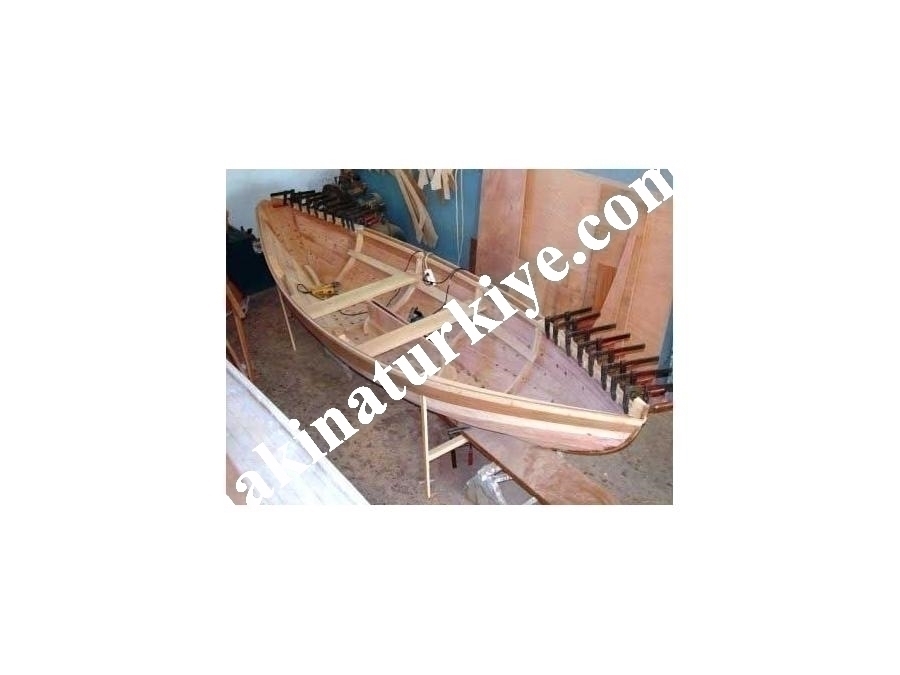 5.00 M Yelkenli Ahşap Sandal / Karayel As-5.00 Y