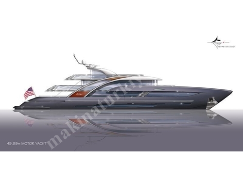 Yacht à moteur / Royal Mega 50 m Projet 999