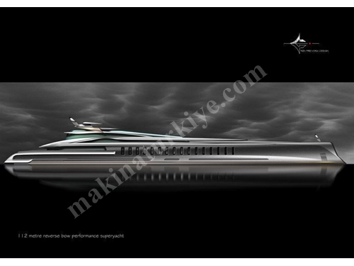 Yacht à moteur / Royal Mega 112 m Projet 1000