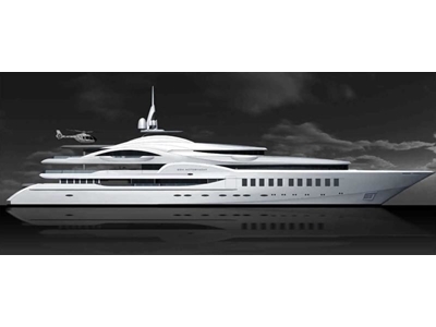 Yacht / Royal Mega 89 m Concept - 0