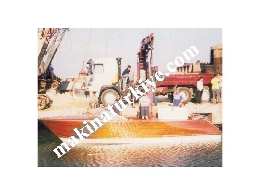 9.05 Ahşap Sürat Teknesi / Karayel Ast-9.05