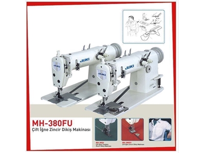 Çift İğne Zincir Dikiş Makinası MH380FU - 0