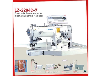 Electronic Zig Zag Sewing Machine with Nose - 0
