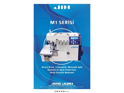 JIN Electric 4 Thread Full Overlock Machine - 3