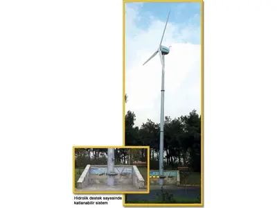 30 KW Rüzgar Jeneratörü - 3 Kanatlı İlanı
