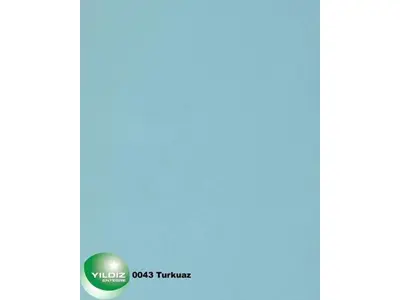 Turquoise Étoile MDF Intégrée 0043