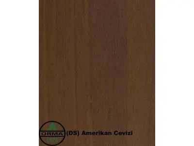 Orma Spanplatte (DS) Amerikanischer Nussbaum