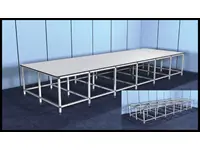 Kumaş Serim-Kesim Masası 220 cm - Konmaksan KMS-08