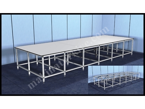 Kumaş Serim-Kesim Masası 220 cm - Konmaksan KMS-08