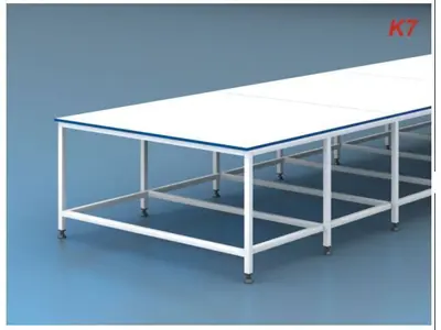 K 7 Kardeşler Kumaş Serim Masası 