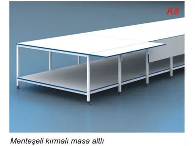 Menteşeli Kırmalı Pastal Serim Masası