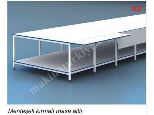 Menteşeli Kırmalı Pastal Serim Masası