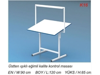 Table de contrôle de qualité K16 Kardeşler