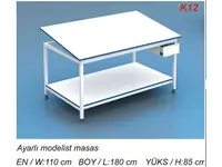 K12 Ayarlı Modelist Masası Kardeşler 