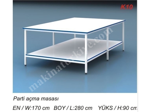 Kardesan Parti Açma Masası 
