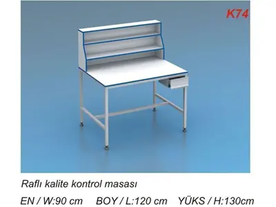 Shelf Quality Control Table