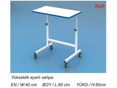 Table réglable en hauteur