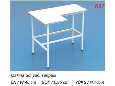 Table latérale de machine - 0