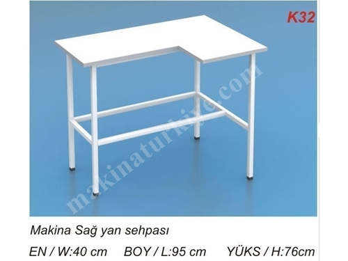 K32 Kardeşler Makina Sağ Yan Sehpası 