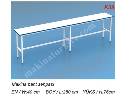  K38 Makina Bant Sehpası Kardeşler