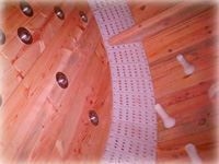 Деревянный кожаный миксерный шкаф ADD-100 - 2