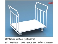 K62 Kardeşler Çift Siperli Mal Taşıma Arabası 