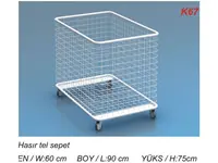 Kardesan Hasır Tel Sepet