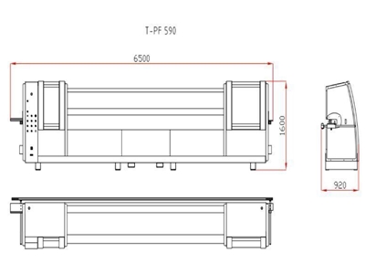 Postforming Makinası Turanlar T-PF 590 - 8