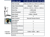4-Spulen Papier- und Kartonschneidemaschine 1030 mm / Vatan Maschinen Fct 1050/4 - 1