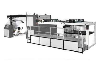 2-Spulen Papier- und Kartonschneidemaschine 1230 mm / Vatan Maschinen Fct 1250/2