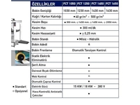 4 Coil Paper and Cardboard Cutting Machine 1230 mm / Vatan Machine FCT 1250/4 - 1