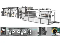 4 Bobin Kağıt Kesme Makinesi 1050-1250-1450-1650/4 Roll Paper Sheeter Machine 10 İlanı