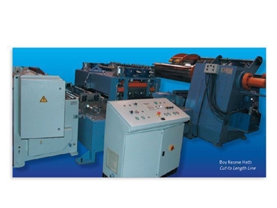 Sac Boy Kesme Hattı -1250 Mm EAE Machinery CTL 03 125/4 - 4