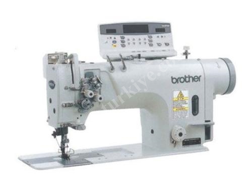Elektronik İptalsiz Büyük Mekik Çift İğne Makinesi / Brother T8720b