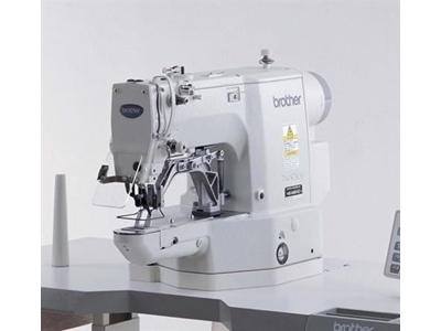 Direct Drive Kilit Dikiş Düğme Makinesi / Brother Be-438 D - 0