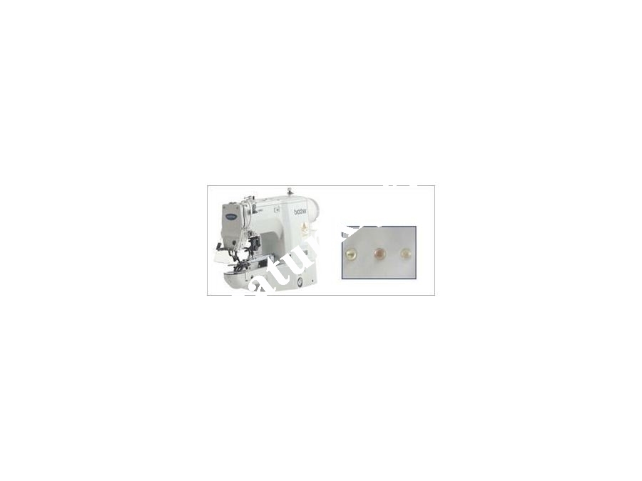 Direct Drive Kilit Dikiş Düğme Makinesi / Brother Be-438 D
