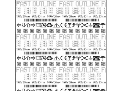 7100 High Speed Small Character Inkjet Coding Machine - 9