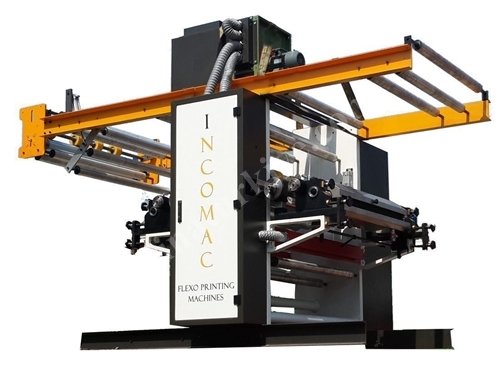 2 Renk Inline Sistem Flexo Baskı Makinası