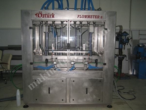 Автоматическая жидкостная наполнительная машина Öztürk Steel FLOWMETER S