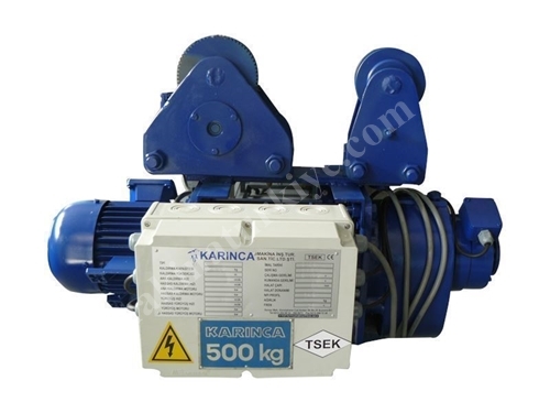 K-DAV-500 500 Kg Döner Arabalı Vinç 