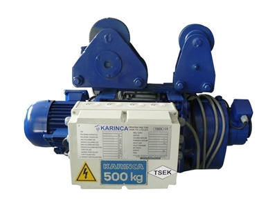 K-AMV-500 (500 Kg) Arabalı Monoray Vinç