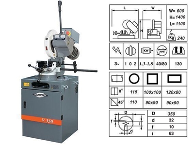 Manuel Daire Testere / İleri Teknik V 350 - 1