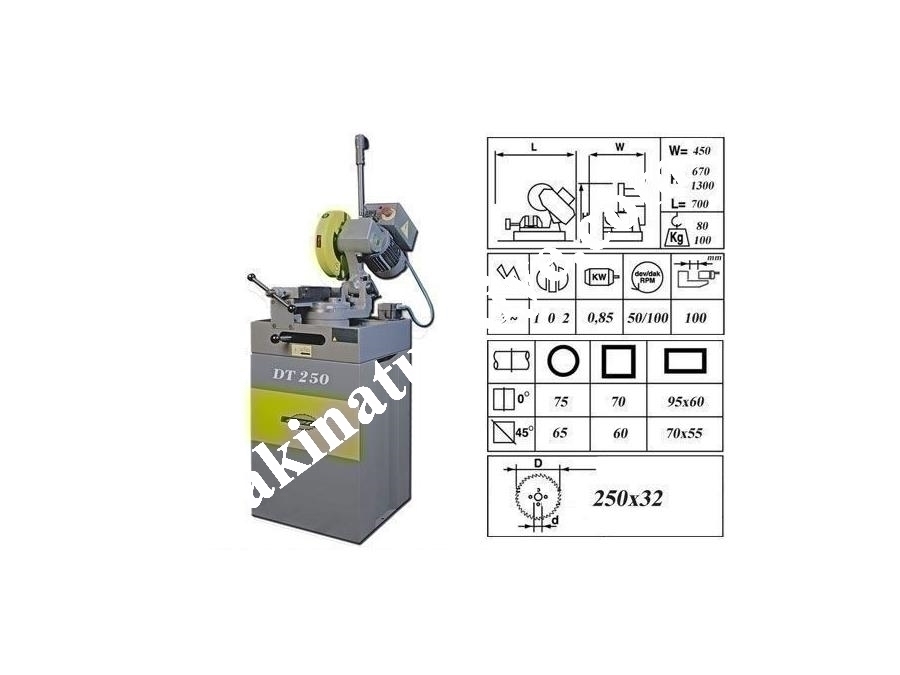Manuel Daire Testere - İleri Teknik Dt 250