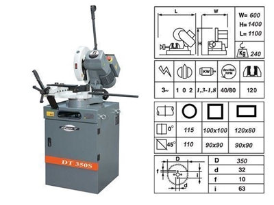 İleri Teknik Dt 350 S Manuel Daire Testere - 1